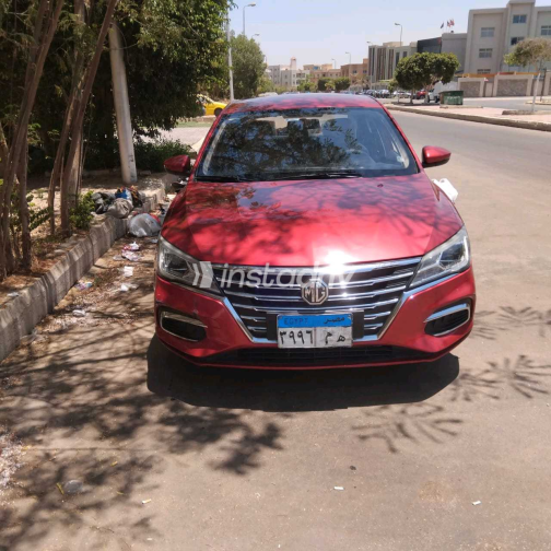 ام جى 5 2021 أحمر CVT مستعملة للبيع في الجيزة - 8