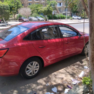 ام جى 5 2021 أحمر CVT مستعملة للبيع في الجيزة