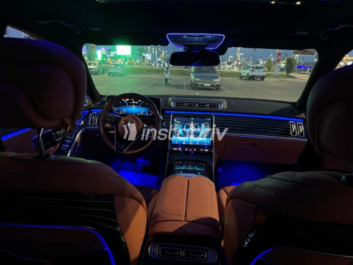 مرسيدس S 500 2008 أسود أوتوماتيك مستعملة للبيع في الإسكندرية - 4
