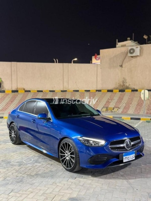 Mercedes C 200 2023 Dark Blue Automatic Used for Sale in 6 October - 2