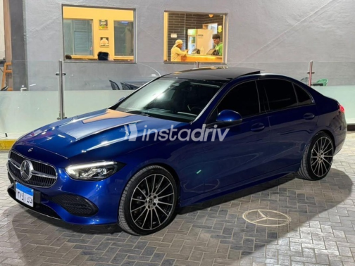 Mercedes C 200 2023 Dark Blue Automatic Used for Sale in 6 October - 3