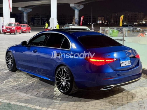 Mercedes C 200 2023 Dark Blue Automatic Used for Sale in 6 October - 4