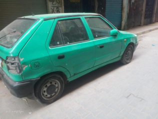 سكودا فيليشيا 1996 أخضر يدوي مستعملة للبيع في الإسكندرية