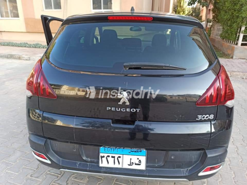 Peugeot 3008 2015 Black Automatic Used for Sale in Giza - 4