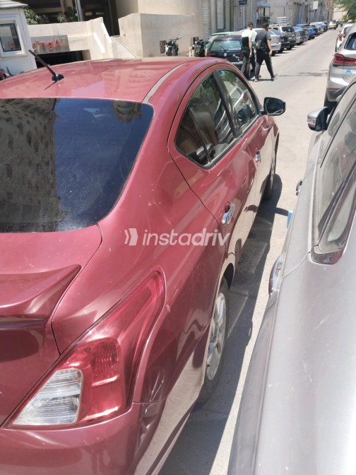 Nissan Sunny 2022 Red Automatic Used for Sale in Giza - 1