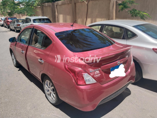 Nissan Sunny 2022 Red Automatic Used for Sale in Giza - 3