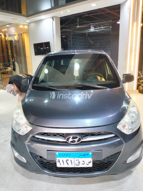 هيونداي I10 2015 رمادي أوتوماتيك مستعملة للبيع في القاهرة - 4