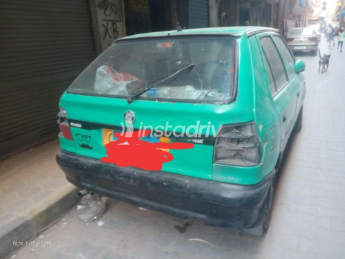 Skoda Felicia 1996 Green Manual Used for Sale in Greater Cairo ( Cairo + Giza) - 1
