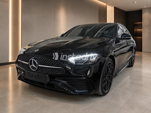 Mercedes C 180 2025 Black Automatic Used for Sale in Cairo - 1