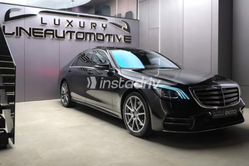 Mercedes S 450 2020 Black Automatic Used for Sale in Cairo - 8