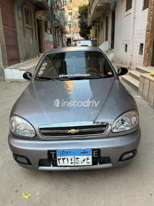 Chevrolet Lanos 2012 Dark Gray Manual Used for Sale in Kafr El Zayat - 1