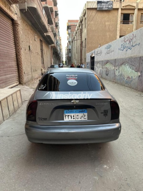 Chevrolet Lanos 2012 Dark Gray Manual Used for Sale in Kafr El Zayat - 2