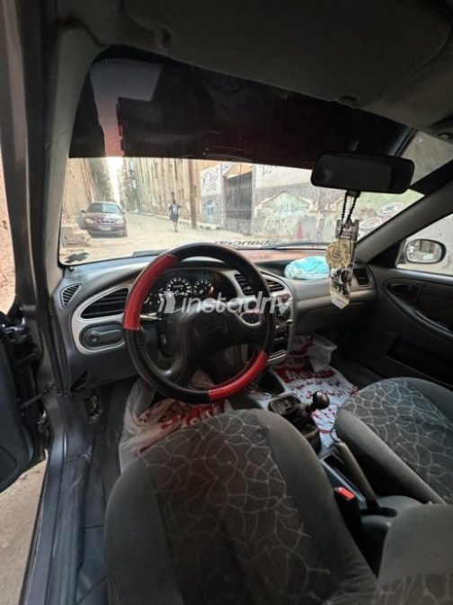 Chevrolet Lanos 2012 Dark Gray Manual Used for Sale in Kafr El Zayat - 3