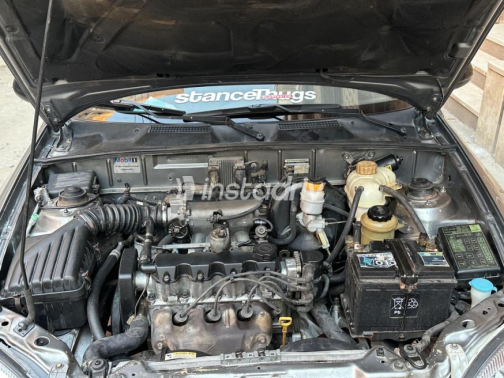 Chevrolet Lanos 2012 Dark Gray Manual Used for Sale in Kafr El Zayat - 4