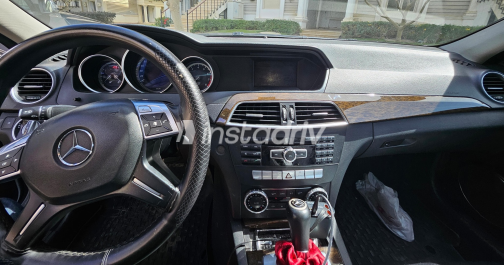 Mercedes C 180 2013 White Automatic Used for Sale in Cairo - 1