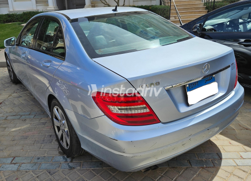 Mercedes C 180 2013 White Automatic Used for Sale in Cairo - 5