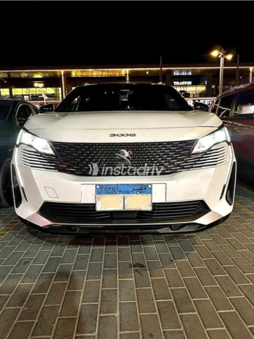 Peugeot 3008 2021 White Automatic Used for Sale in Heliopolis - 1