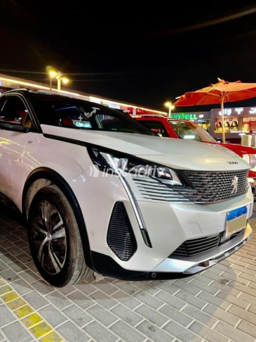 Peugeot 3008 2021 White Automatic Used for Sale in Heliopolis - 4