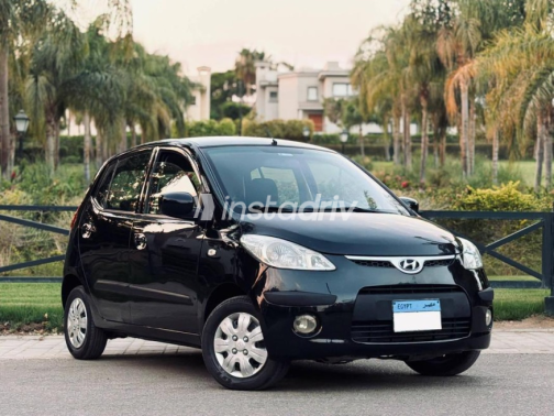 هيونداي I10 2009 أسود أوتوماتيك مستعملة للبيع في المعادى - 1
