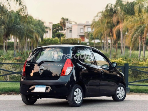 هيونداي I10 2009 أسود أوتوماتيك مستعملة للبيع في المعادى - 3