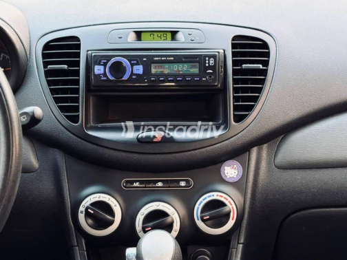 هيونداي I10 2009 أسود أوتوماتيك مستعملة للبيع في المعادى - 10