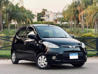 هيونداي I10 2009 أسود أوتوماتيك مستعملة للبيع في المعادى