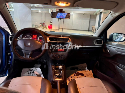 Peugeot 301 2014 Blue Automatic Used for Sale in Nasr city - 7