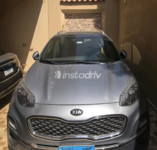 Kia Sportage 2021 Gray Automatic Used for Sale in Badr City - 2