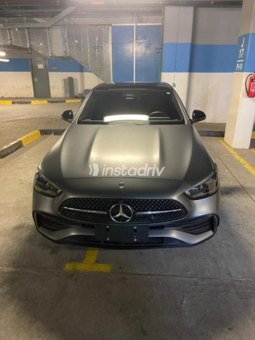 Mercedes C 200 2023 Black Automatic Used for Sale in Sheikh Zayed City - 1