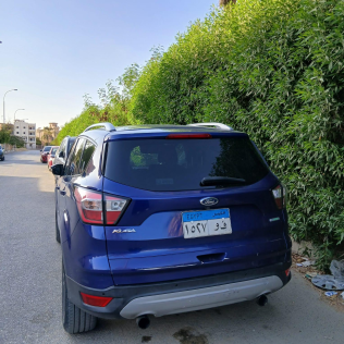 فورد كوجا 2017 أزرق أوتوماتيك مستعملة للبيع في الجيزة