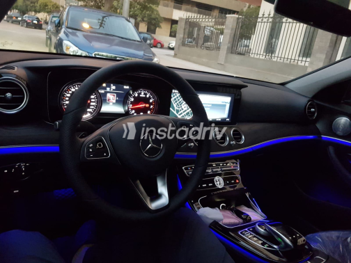 Mercedes E 180 2018 Gray Automatic Used for Sale in Heliopolis - 2
