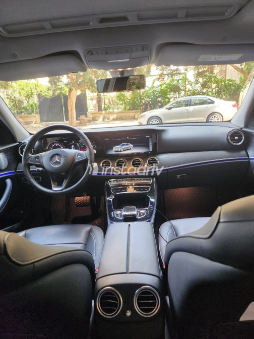 Mercedes E 180 2018 Gray Automatic Used for Sale in Heliopolis - 3