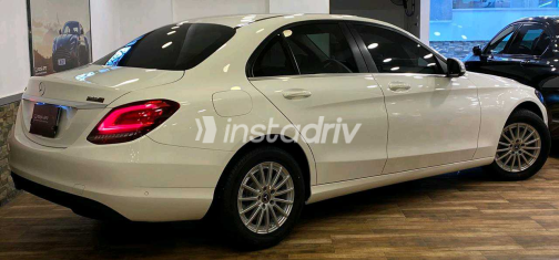Mercedes C 180 2020 White Automatic Used for Sale in Heliopolis - 1