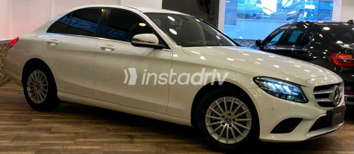 Mercedes C 180 2020 White Automatic Used for Sale in Heliopolis - 7