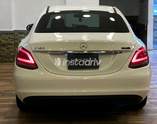 Mercedes C 180 2020 White Automatic Used for Sale in Heliopolis - 10