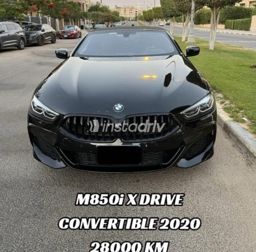 بي ام دبليو M850 2020 أسود أوتوماتيك مستعملة للبيع في مدينة الشيخ زايد - 1