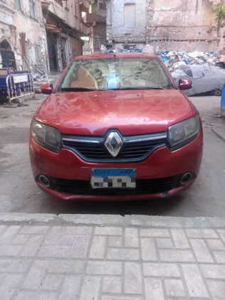 رينو لوجان 2015 أحمر غامق يدوي مستعملة للبيع في القاهرة الكبرى ( القاهرة - الجيزة)