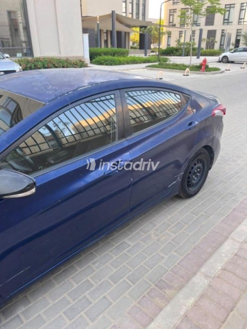 Hyundai Elantra MD 2012 Blue Automatic Used for Sale in Maadi - 3
