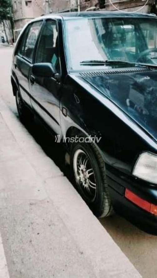دايهاتسو شاريد 1992 أسود يدوي مستعملة للبيع في القاهرة - 3