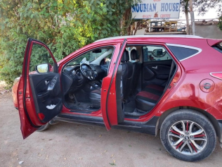 هيونداي IX 35 2015 أحمر أوتوماتيك مستعملة للبيع في أسوان