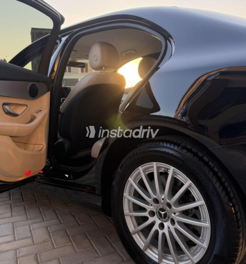 Mercedes C 180 2020 Black Automatic Used for Sale in Sheikh Zayed City - 8