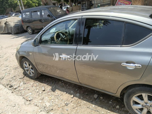 Nissan Sunny 2013 Silver Automatic Used for Sale in Obour City - 4