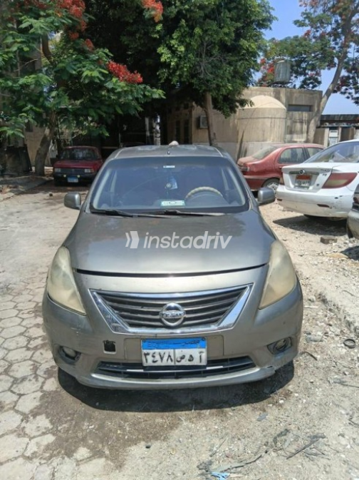 Nissan Sunny 2013 Silver Automatic Used for Sale in Obour City - 5