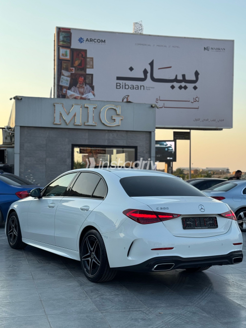 مرسيدس C 200 2025 أبيض أوتوماتيك مستعملة للبيع في الجيزة - 6