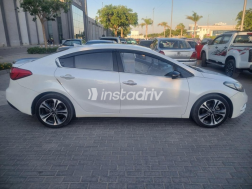 Kia K3 2013 White Automatic Used for Sale in Tanta - 3