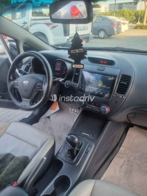 Kia K3 2013 White Automatic Used for Sale in Tanta - 4