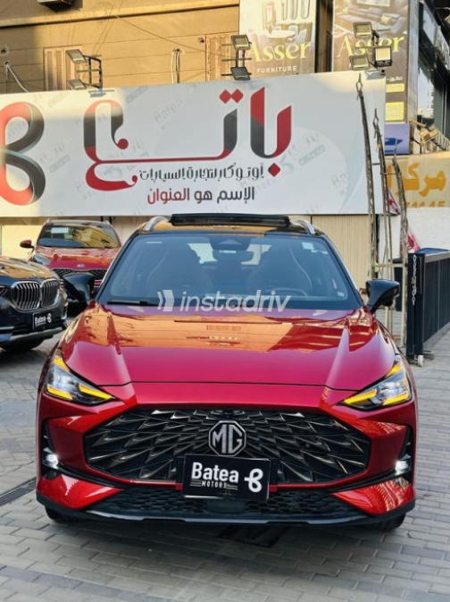 ام جى وان 2025 أحمر أوتوماتيك مستعملة للبيع في مدينة نصر - 3