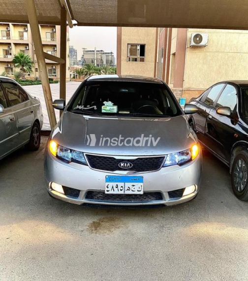 Kia Forte 2012 Silver Automatic Used for Sale in Cairo - 1