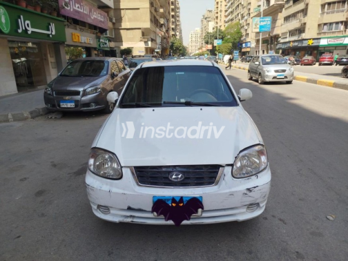 هيونداي فيرنا 2019 أبيض يدوي مستعملة للبيع في القاهرة الكبرى ( القاهرة - الجيزة) - 1
