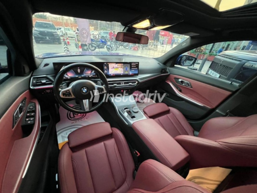 BMW 320 2024 Dark Blue Automatic Used for Sale in Cairo - 3